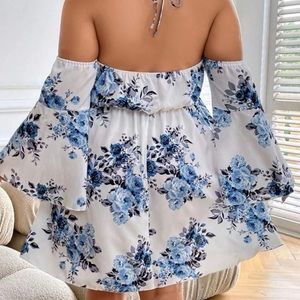 Cute shoulder seeing blouse